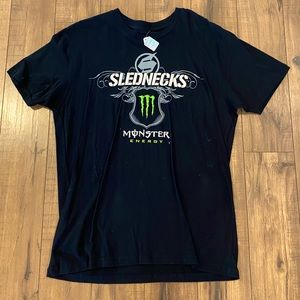 Monster Energy Sledneck Tshirt